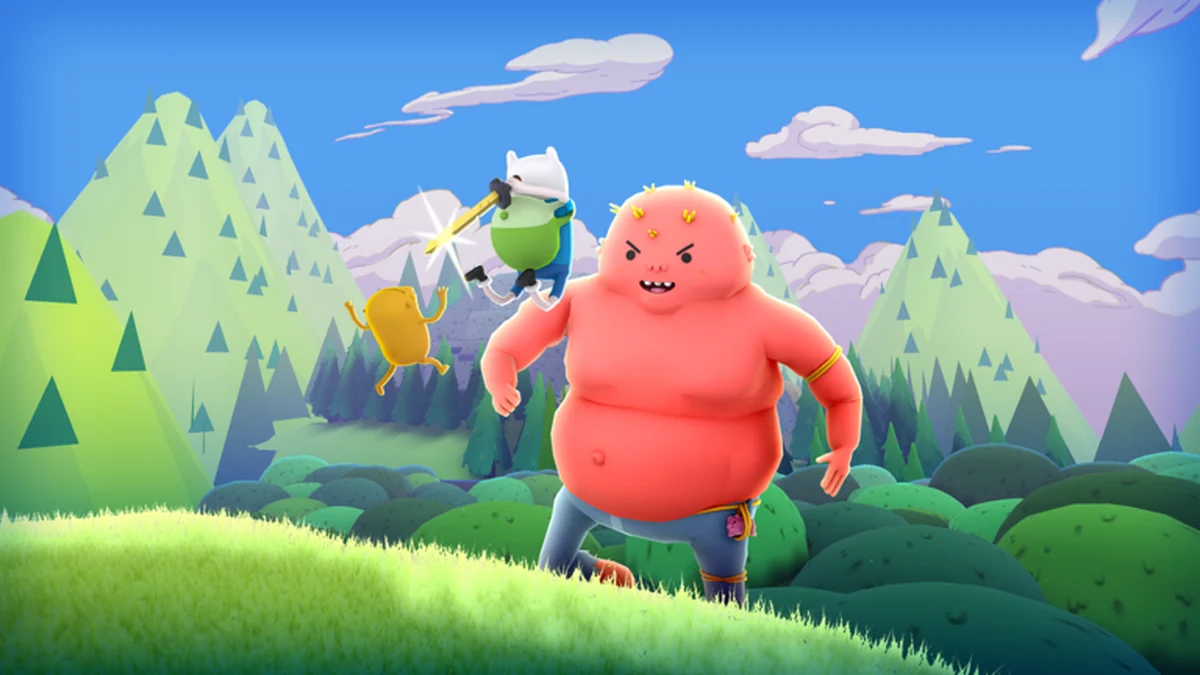 Official Adventure Time RPG activity artwork