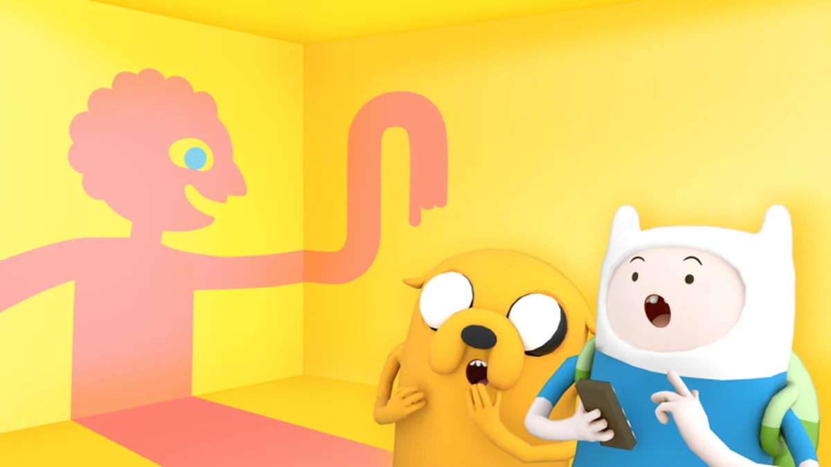 Official Adventure Time RPG activity artwork