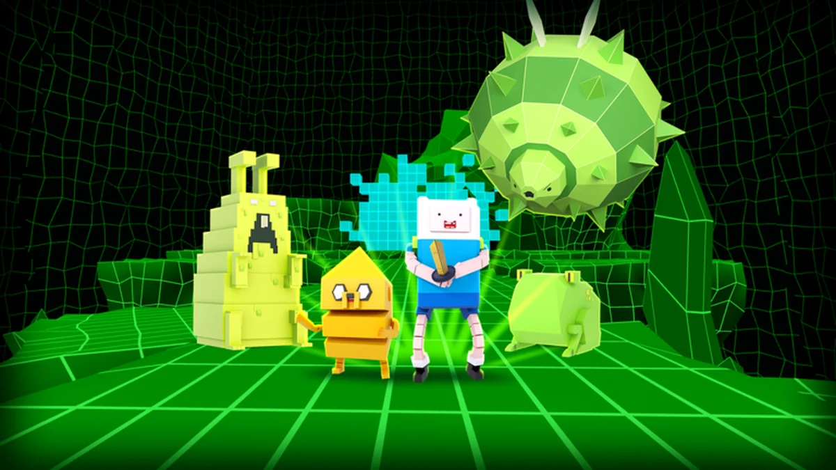 Official Adventure Time RPG activity artwork